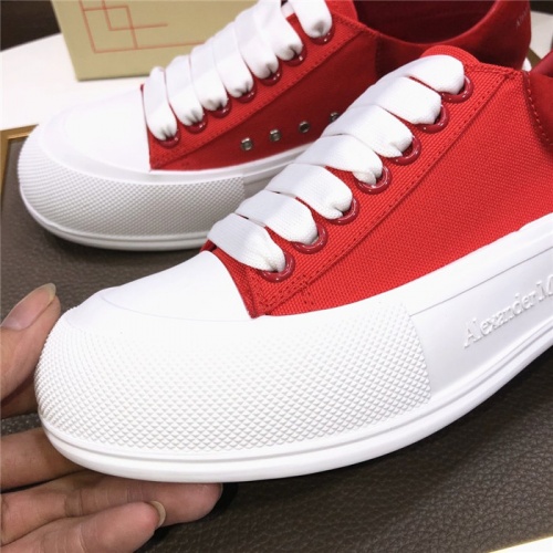 Replica Alexander McQueen Casual Shoes For Women #938735 $80.00 USD for Wholesale