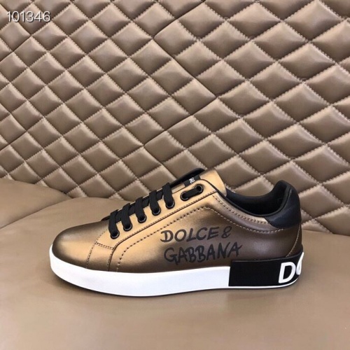 Replica Dolce & Gabbana D&G Casual Shoes For Men #938892 $72.00 USD for Wholesale