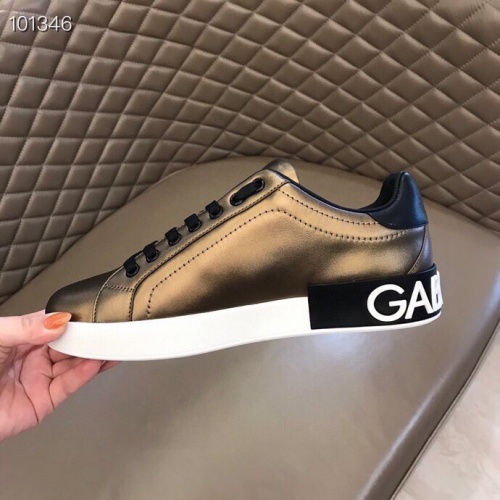 Replica Dolce & Gabbana D&G Casual Shoes For Men #938892 $72.00 USD for Wholesale