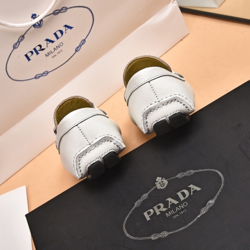 Replica Prada Leather Shoes For Men #938947 $80.00 USD for Wholesale