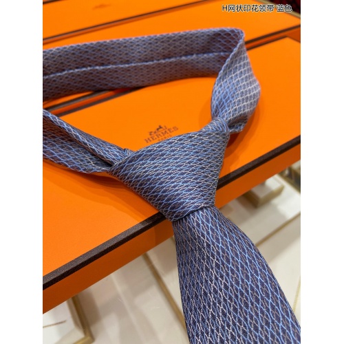 Replica Hermes Necktie For Men #938973 $41.00 USD for Wholesale