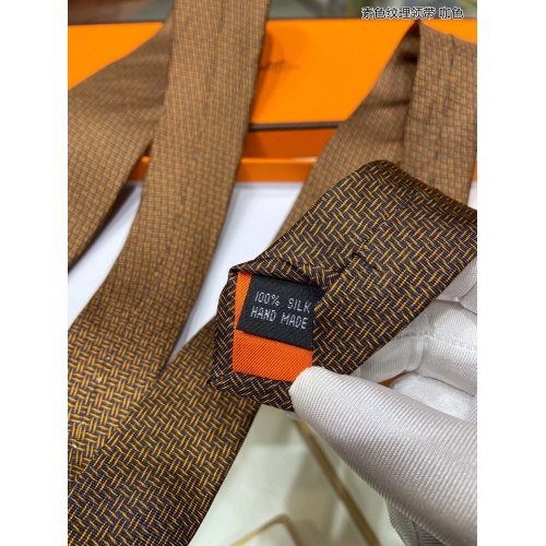 Replica Hermes Necktie For Men #938991 $48.00 USD for Wholesale