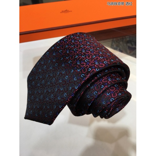 Replica Hermes Necktie For Men #938995 $41.00 USD for Wholesale