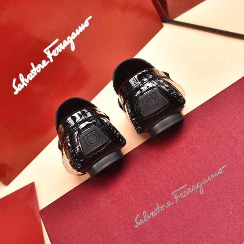 Replica Salvatore Ferragamo Leather Shoes For Men #939003 $80.00 USD for Wholesale