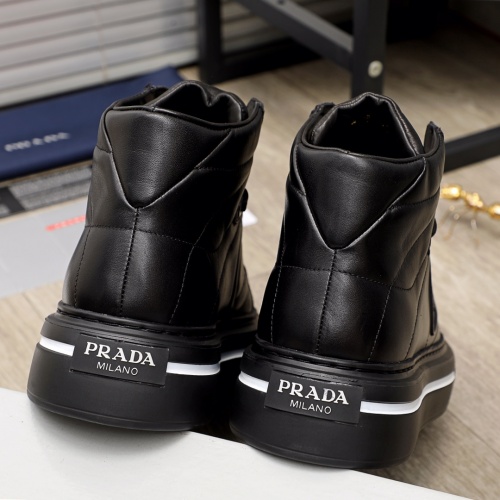 Replica Prada High Tops Shoes For Men #939008 $98.00 USD for Wholesale