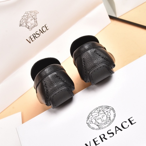 Replica Versace Leather Shoes For Men #939015 $80.00 USD for Wholesale