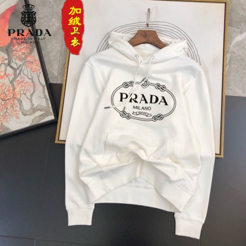Prada Hoodies Long Sleeved For Men #939043 $45.00 USD, Wholesale Replica Prada Hoodies