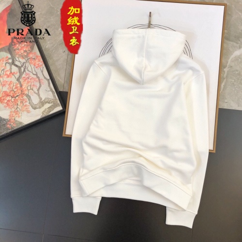 Replica Prada Hoodies Long Sleeved For Men #939043 $45.00 USD for Wholesale