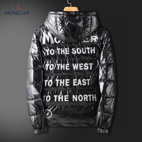 Replica Moncler Down Feather Coat Long Sleeved For Men #939078 $72.00 USD for Wholesale