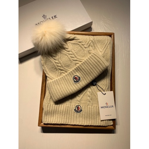 Moncler Woolen Hats &amp; scarf #939233 $60.00 USD, Wholesale Replica Moncler Caps