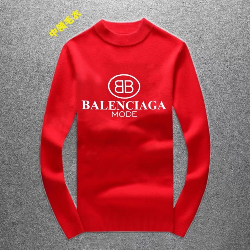 Balenciaga Sweaters Long Sleeved For Men #939246 $48.00 USD, Wholesale Replica Balenciaga Sweaters