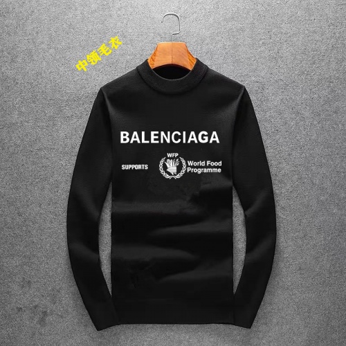 Balenciaga Sweaters Long Sleeved For Men #939249 $48.00 USD, Wholesale Replica Balenciaga Sweaters