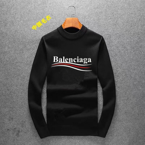 Balenciaga Sweaters Long Sleeved For Men #939250 $48.00 USD, Wholesale Replica Balenciaga Sweaters