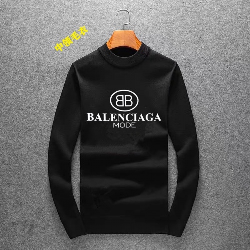 Balenciaga Sweaters Long Sleeved For Men #939252 $48.00 USD, Wholesale Replica Balenciaga Sweaters