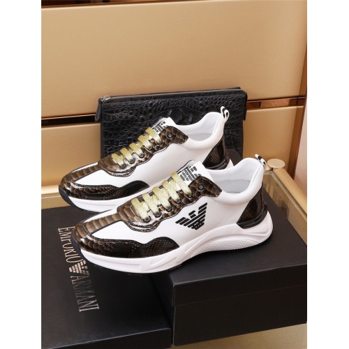 Replica Armani Casual Shoes For Men #939360 $82.00 USD for Wholesale
