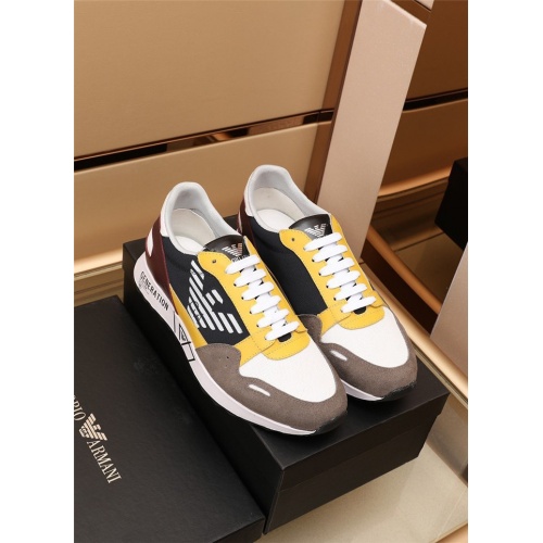 Armani Casual Shoes For Men #939362 $88.00 USD, Wholesale Replica Armani Casual Shoes