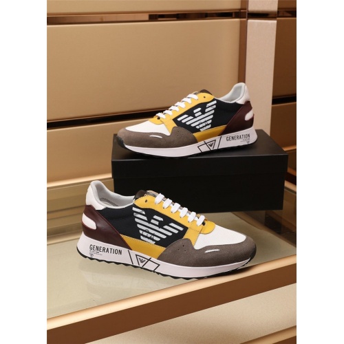 Replica Armani Casual Shoes For Men #939362 $88.00 USD for Wholesale