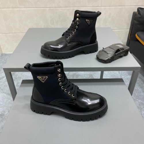 Replica Prada Boots For Men #939552 $96.00 USD for Wholesale