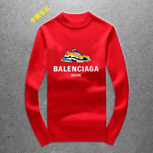 Balenciaga Sweaters Long Sleeved For Men #939565 $48.00 USD, Wholesale Replica Balenciaga Sweaters