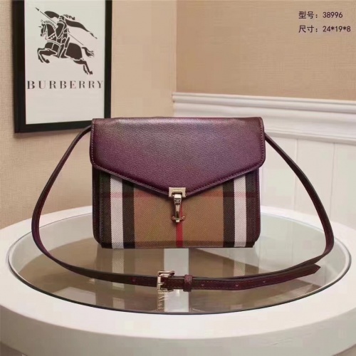 Burberry AAA Quality Messenger Bags For Women #939587 $96.00 USD, Wholesale Replica Burberry AAA Messenger Bags