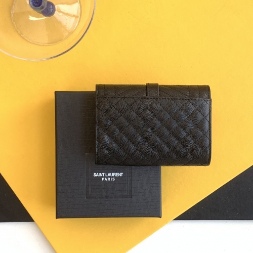Replica Yves Saint Laurent AAA Wallets For Women #939866 $102.00 USD for Wholesale