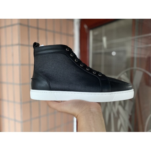 Replica Christian Louboutin High Tops Shoes For Men #939930 $115.00 USD for Wholesale