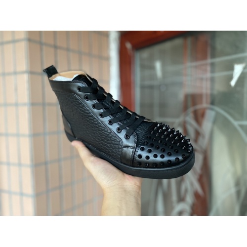 Christian Louboutin High Tops Shoes For Men #939939 $115.00 USD, Wholesale Replica Christian Louboutin High Top Shoes