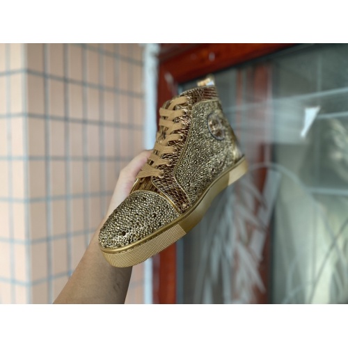 Replica Christian Louboutin High Tops Shoes For Women #939950 $115.00 USD for Wholesale