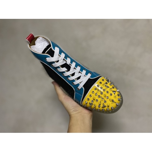 Replica Christian Louboutin High Tops Shoes For Men #939951 $115.00 USD for Wholesale