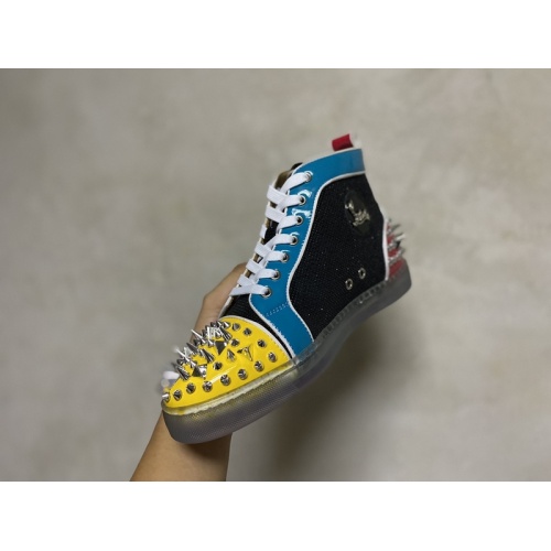 Replica Christian Louboutin High Tops Shoes For Men #939951 $115.00 USD for Wholesale