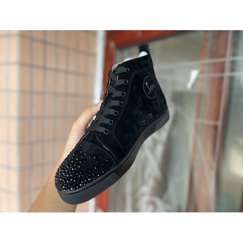Replica Christian Louboutin High Tops Shoes For Women #939954 $115.00 USD for Wholesale