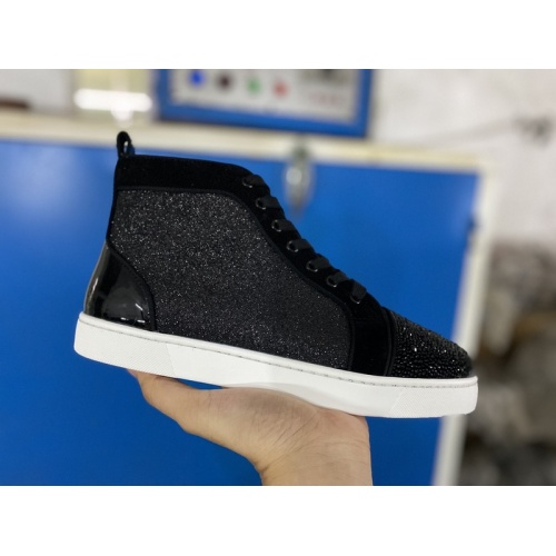 Replica Christian Louboutin High Tops Shoes For Women #939956 $115.00 USD for Wholesale