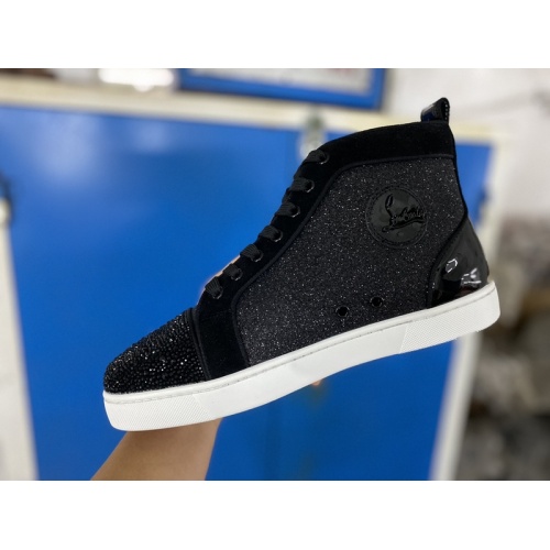 Replica Christian Louboutin High Tops Shoes For Women #939956 $115.00 USD for Wholesale