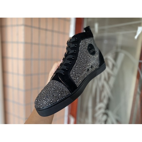 Replica Christian Louboutin High Tops Shoes For Women #939970 $115.00 USD for Wholesale