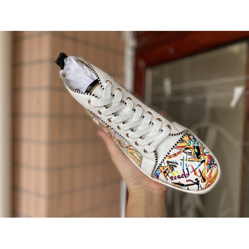 Replica Christian Louboutin High Tops Shoes For Women #939976 $115.00 USD for Wholesale