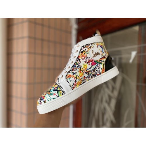 Replica Christian Louboutin High Tops Shoes For Women #939976 $115.00 USD for Wholesale