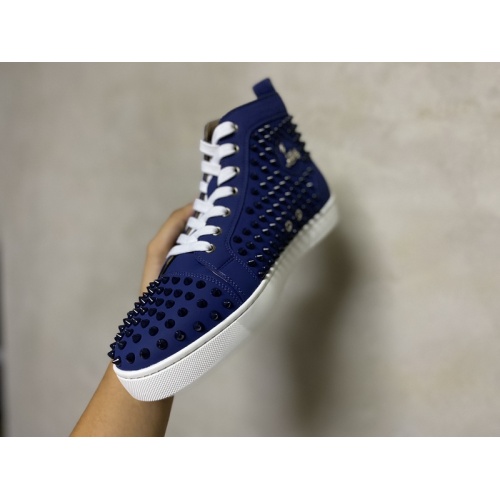 Replica Christian Louboutin High Tops Shoes For Women #939986 $115.00 USD for Wholesale