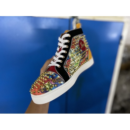 Replica Christian Louboutin High Tops Shoes For Women #939988 $115.00 USD for Wholesale