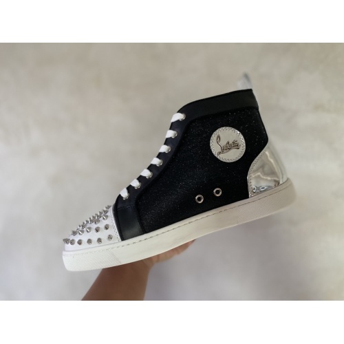 Replica Christian Louboutin High Tops Shoes For Men #939995 $115.00 USD for Wholesale