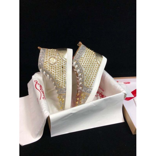 Replica Christian Louboutin High Tops Shoes For Women #940009 $115.00 USD for Wholesale