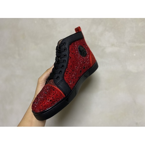 Replica Christian Louboutin High Tops Shoes For Men #940020 $115.00 USD for Wholesale