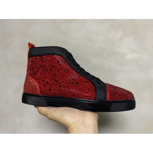 Replica Christian Louboutin High Tops Shoes For Men #940020 $115.00 USD for Wholesale