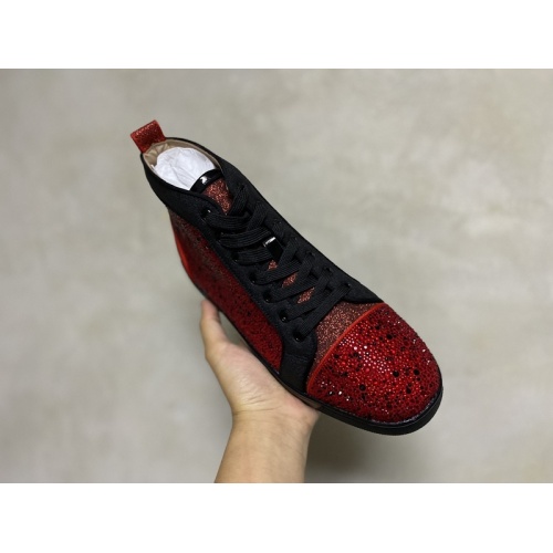 Replica Christian Louboutin High Tops Shoes For Women #940021 $115.00 USD for Wholesale