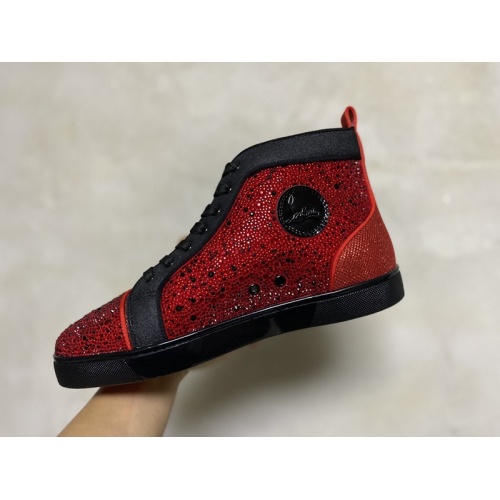 Replica Christian Louboutin High Tops Shoes For Women #940021 $115.00 USD for Wholesale