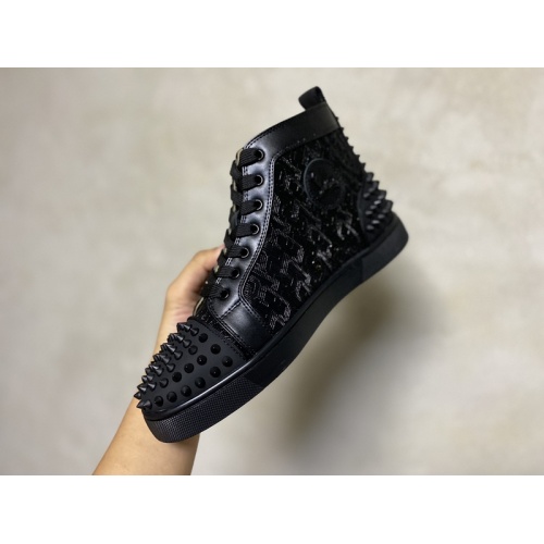 Replica Christian Louboutin High Tops Shoes For Women #940023 $115.00 USD for Wholesale