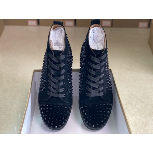 Replica Christian Louboutin High Tops Shoes For Men #940026 $115.00 USD for Wholesale