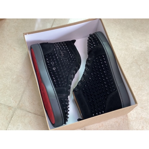 Replica Christian Louboutin High Tops Shoes For Women #940027 $115.00 USD for Wholesale
