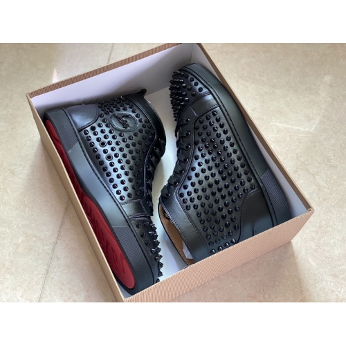 Replica Christian Louboutin High Tops Shoes For Men #940031 $115.00 USD for Wholesale