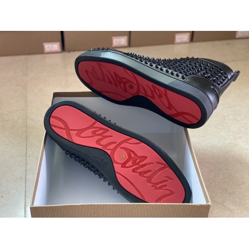 Replica Christian Louboutin High Tops Shoes For Men #940031 $115.00 USD for Wholesale