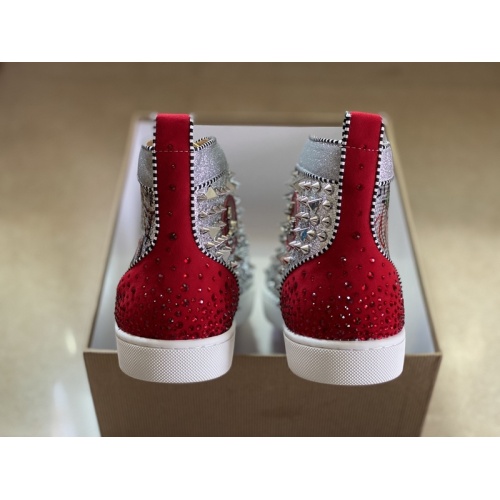 Replica Christian Louboutin High Tops Shoes For Men #940037 $115.00 USD for Wholesale